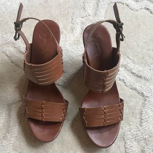 Jessica Simpson wedge heels